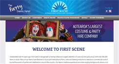 Desktop Screenshot of firstscene.co.nz